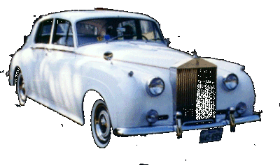 Picture of White Rolls Royce
